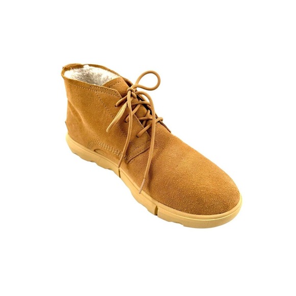 SOREL brown Explorer Drift Waterproof Men's Shoes sz 10.5 in tawny buff/ceramic - Picture 1 of 14